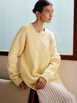 Plain Diamond Sweater