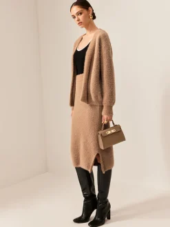 Plain Fuzzy Cozy Sweater Co-ords