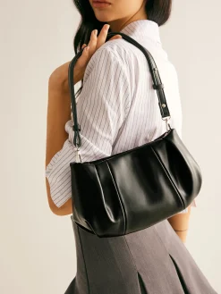Pleated Cloud Shoulder Bag