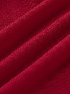 Pleated Jersey Blouse