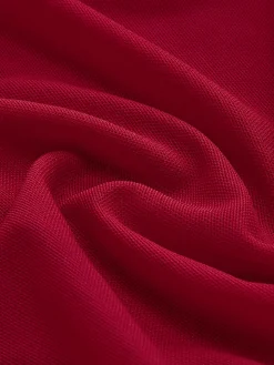 Pleated Jersey Blouse