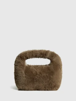 Plush Handbags & Crossbody Bag