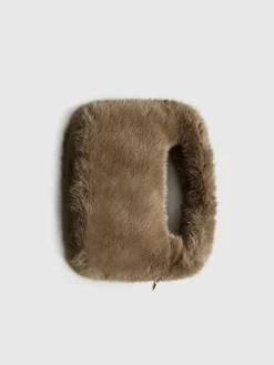 Plush Handbags & Crossbody Bag