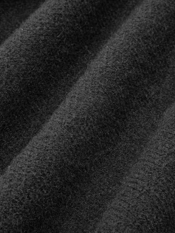 Pockets Long Knit Outerwear With Scarf