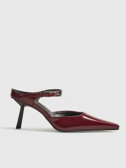 Pointed Toe Slingback High Heel Shoes