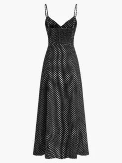 Polka Dot Sweetheart Cami Dress