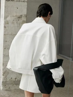 Pure Cotton Polo Jacket