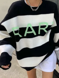 Rare Oversized Stripe Sweater