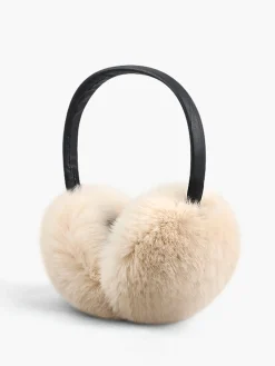 Retractable Rabbit Fur Earmuffs