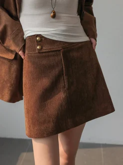 Retro A-Line Mini Skirt