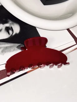 Retro Glossy Hair Claw