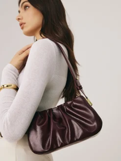 Retro Pleated Shoulder Bag