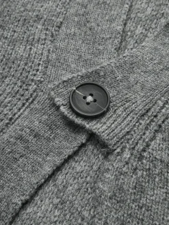 Retro V-Neck Button Cardigan