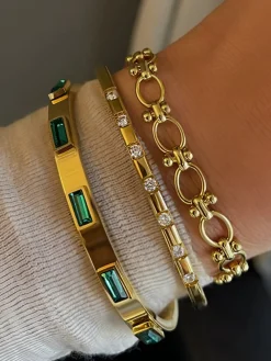 Rhinestone Decor Bracelet