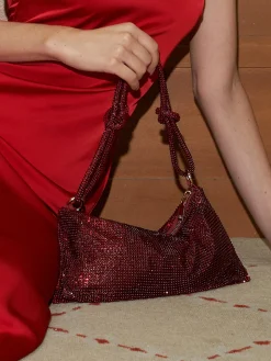 Rhinestone Small Armpit Bag