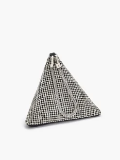 Rhinestone Triangle Mini Bag