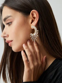Rhinestones Sunshine Earrings