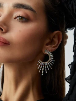 Rhinestones Sunshine Earrings