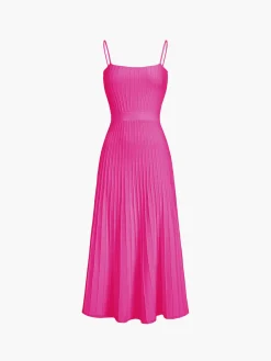 Rib Midi Sundress