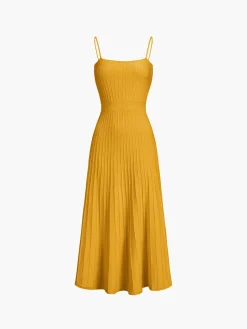 Rib Midi Sundress