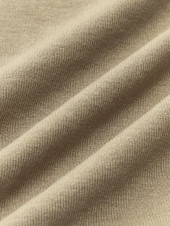 Ribbed Knit Long Sleeve Asymmetric Shirt