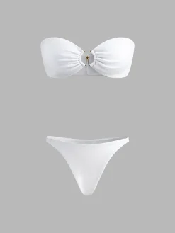Ring Cutout Bikini Set