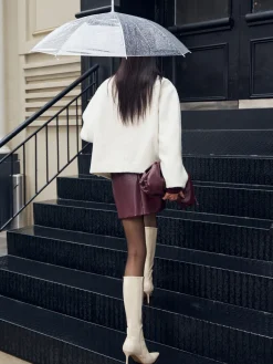 Romance Button Shift Coat