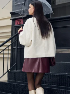Romance Button Shift Coat
