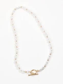 Romance Peral Lariat Necklace