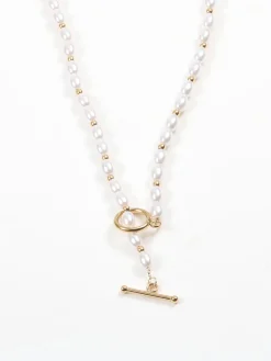 Romance Peral Lariat Necklace