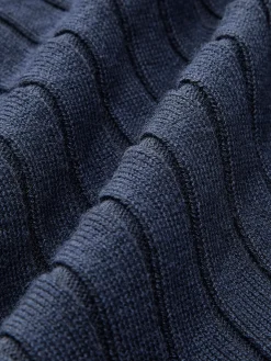 Round Neck Button Skinny Knit Top