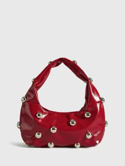 Rounded Studded Armpit Bag