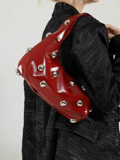Rounded Studded Armpit Bag