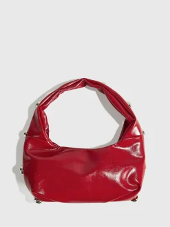 Rounded Studded Armpit Bag
