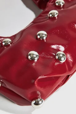 Rounded Studded Armpit Bag