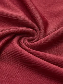 Ruched Jersey Slim Long Dress