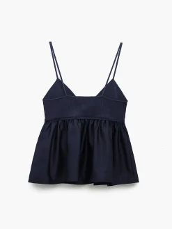 Ruffle Crop Cami Top