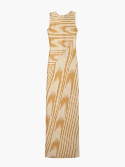 Runaway Tulle Print Long Dress