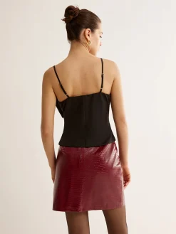 Sequins Bow Cami Top