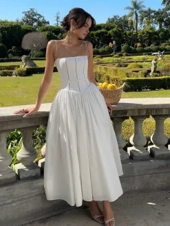 Serendipity Frenchy Flowy Long Dress