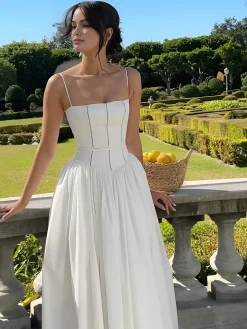 Serendipity Frenchy Flowy Long Dress