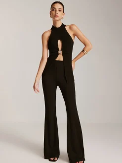 Sexy Cutout Metal-Ring Sweater Vest