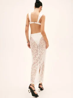 Sheer Lace Cover Up