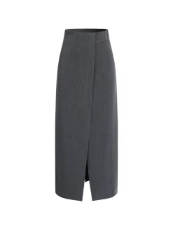 She's Effortless Slit Maxi Skirt