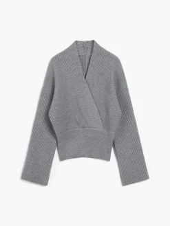 She's Effortless Wrap Sweater