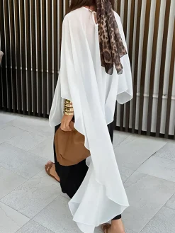 Shift Chiffon Asymmetrical Cover Up