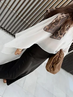 Shift Chiffon Asymmetrical Cover Up