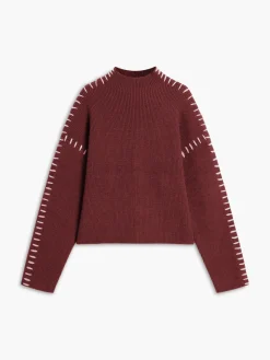 Shift The Focus Oversized Mock Neck Sweater