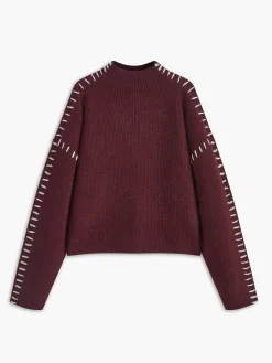 Shift The Focus Oversized Mock Neck Sweater