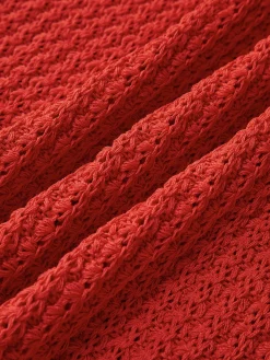 Sleeveless Knitted Short Dress